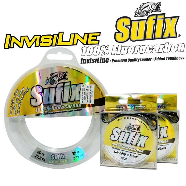 LEADER SUFIX 100% FLUOROCARBON INVISILINE