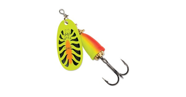 CHUCARILLAS BLUE FOX FLUORESCENT (Tamaño #0) (Peso 3gr)