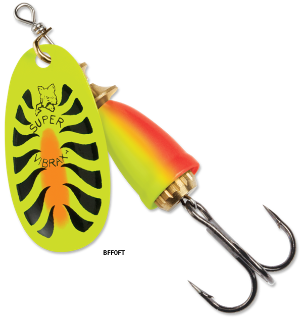 CHUCARILLAS BLUE FOX FLUORESCENT (Tamaño #0) (Peso 3gr)