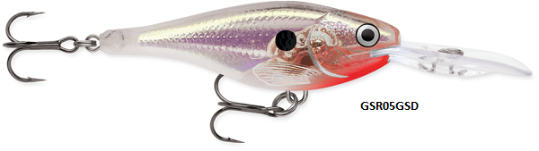SEÑUELO RAPALA GLASS SHAD RAP (Tamaño 6cm) (Peso 9g)