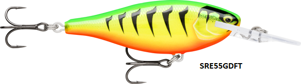 SEÑUELO RAPALA SHAD RAP ELITE 55 (Tamaño 5.5cm) (Peso 1/4oz)
